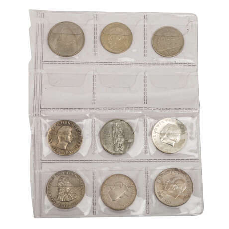DDR - Konvolut von 14 Münzen, - Foto 3