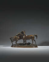 GROUPE EN BRONZE REPRÉSENTANT 'ACCOLADE NO. 2'