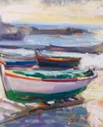 Pavel Tiapugin (b. 1967). Лодка.Сицилия.