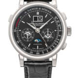 A LANGE & SÖHNE AN EXTREMLY FINE AND RARE PLATINUM LIMITED E... - photo 2
