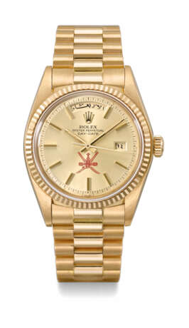 ROLEX A VERY RARE AND FINE 18K PINK GOLD AUTOMATIC WRISTATCH... - photo 2