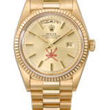 ROLEX A VERY RARE AND FINE 18K PINK GOLD AUTOMATIC WRISTATCH... - фото 2