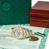 ROLEX A FINE STAINLESS STEEL AND 18K GOLD AUTOMATIC CHRONOGR... - фото 1