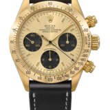 ROLEX A VERY RARE AND ATTRACTIVE 18K GOLD CHRONOGRAPH WRISTW... - photo 1