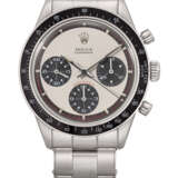 ROLEX AN EXTREMELY RARE AND ATTRACTIVE STAINLESS STEEL CHRON... - фото 1