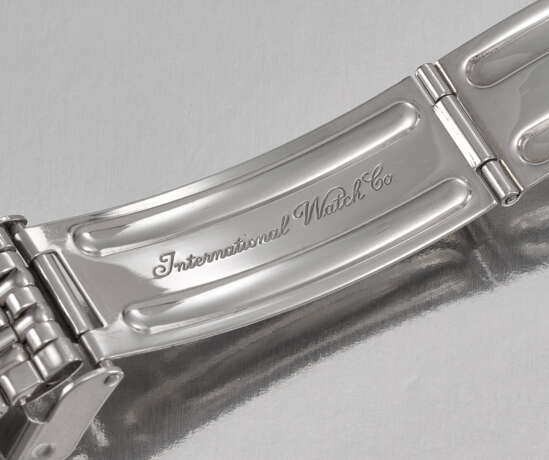 IWC A FINE AND VERY RARE STAINLESS STEEL AUTOMATIC WRISTWATC... - photo 5