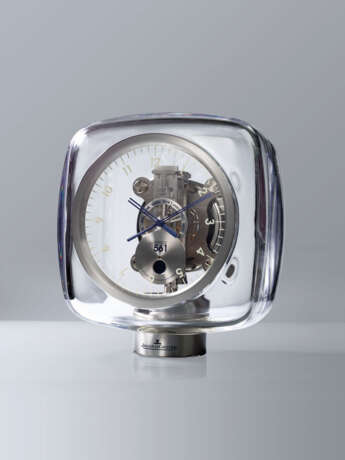 JAEGER-LECOULTRE A FINE AND HIGHLY DECORATIVE RHODIUM-PLATED... - Foto 1