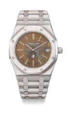 Audemars Piguet A very rare and highly attractive stainless ...