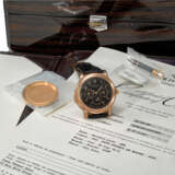 Patek Philippe A very fine and rare 18K pink gold automatic ... - Foto 1