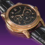 Patek Philippe A very fine and rare 18K pink gold automatic ... - Foto 3