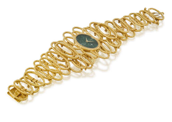 Piaget A fine and very elegant 18K gold and jade bracelet wa... - photo 2