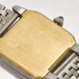 Cartier A fine and rare platinum and 18K gold square-shaped ... - фото 3