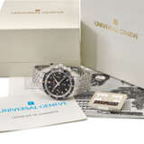 Universal A very rare and unusual stainless steel chronograp... - photo 1