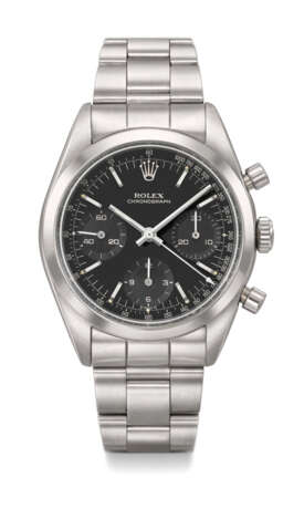 Rolex A very fine, rare and attractive stainless steel chron... - photo 1