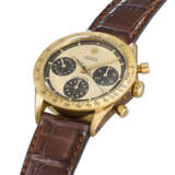 Rolex A very fine and extremely rare 18K gold chronograph wr... - Foto 4
