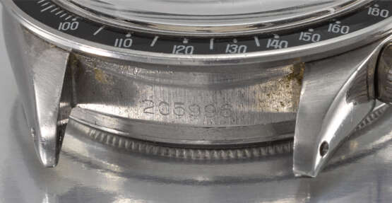 Rolex A fine and extremely rare stainless steel chronograph ... - photo 3