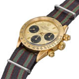 Rolex A very fine, rare and attractive 14K gold chronograph ... - photo 2