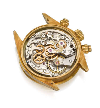 Rolex A very fine, rare and attractive 14K gold chronograph ... - photo 7