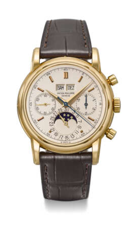 Patek Philippe An exceptional and important 18K gold perpetu... - фото 1