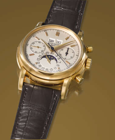 Patek Philippe An exceptional and important 18K gold perpetu... - фото 2