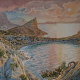 Drawing “Paradise”, Paper, Watercolor, Realist, Landscape painting, 1999 - photo 1