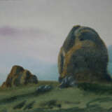 Drawing “On Demerdzhi”, Paper, Watercolor, Realist, Landscape painting, 1999 - photo 1