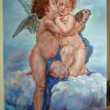 Painting “Angels”, Canvas, Oil paint, Classicism, Religious genre, 2020 - photo 1