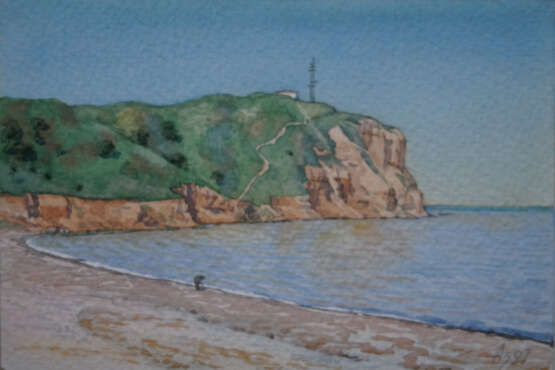 Лукул Paper Watercolor Realism Landscape painting 1998 - photo 1