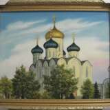 Painting “Cathedral of the Dormition in Molodechno (oil on canvas,50x40,2019)”, Oil paint, Realist, Landscape painting, 2019 - photo 1