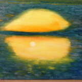 Картина «Тишина. Восход солнца», Холст, Масляные краски, Импрессионизм, Пейзаж, апрель 2017 г. - фото 1