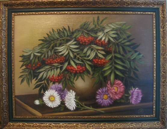 Painting “The breath of autumn”, Oil paint, Realism, Still life, 2010 - photo 1