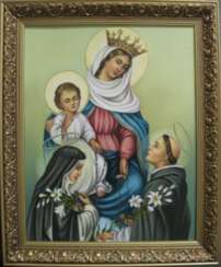 Die Mutter Gottes des Rosenkranzes von Pompeji
