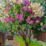 Painting “Lilac”, Grigory Stepanovich Stupenko (1926), Canvas, Oil paint, Realist, Landscape painting, 1970 - photo 4