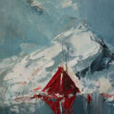 Painting “The voice of ice”, Canvas, Oil paint, Impressionist, Landscape painting, 2020 - photo 5