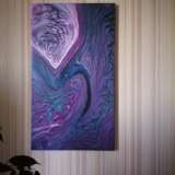 Painting “Angel wing”, Canvas, Acrylic paint, Abstractionism, Landscape painting, 2020 - photo 1