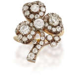 A LATE 19TH CENTURY DIAMOND CLUSTER LATER MOUNTED AS A RING ... - photo 1