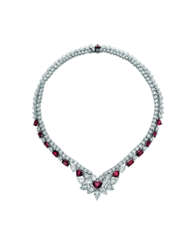 RUBY AND DIAMOND NECKLACE, GRAFF