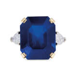 Bulgari. SAPPHIRE AND DIAMOND RING, BULGARI - photo 1