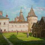 Painting “Rostov Kremlin”, Canvas, Oil paint, Realist, Cityscape, Russia, 2012 - photo 1