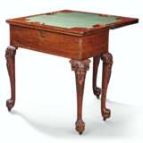 A CHINESE EXPORT ROSEWOOD HARLEQUIN TABLE - photo 2
