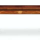 Mayhew & Ince. A GEORGE III MAHOGANY, FUSTIC AND MARQUETRY SERVING TABLE - фото 1