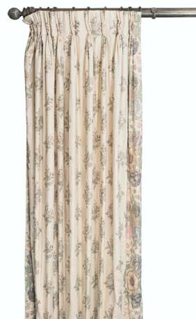 A GROUP OF PATTERNED CURTAINS - photo 1