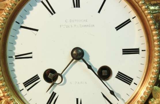 “ Mantel clock France in 19” - photo 4