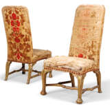A PAIR OF GEORGE I GILT-GESSO SIDE CHAIRS - Foto 1