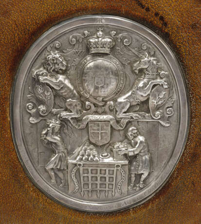 A WILLIAM III OVAL LIVERY BADGE - Foto 2
