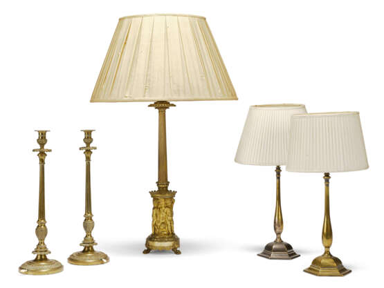 FIVE TABLE LAMPS - photo 1