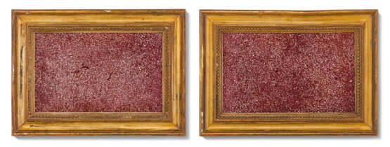 A PAIR OF PORPHYRY PANELS - photo 1