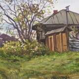 Drawing “Abandoned house”, Paper, Watercolor, Realist, Landscape painting, Russia, 2010 - photo 1