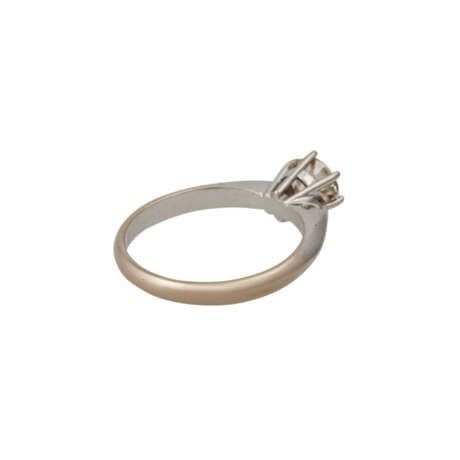 Ring mit Brillant ca. 0,78 ct, - фото 3