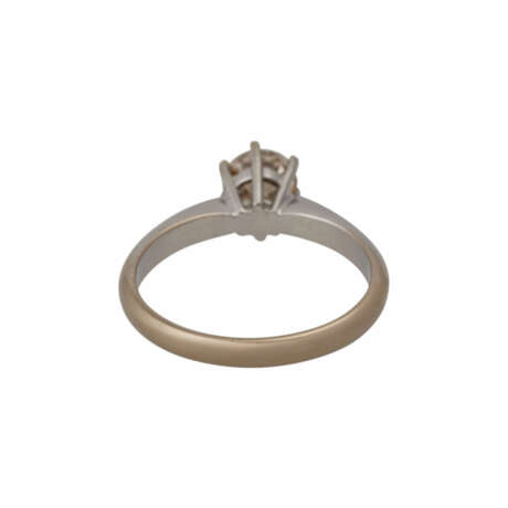 Ring mit Brillant ca. 0,78 ct, - фото 4